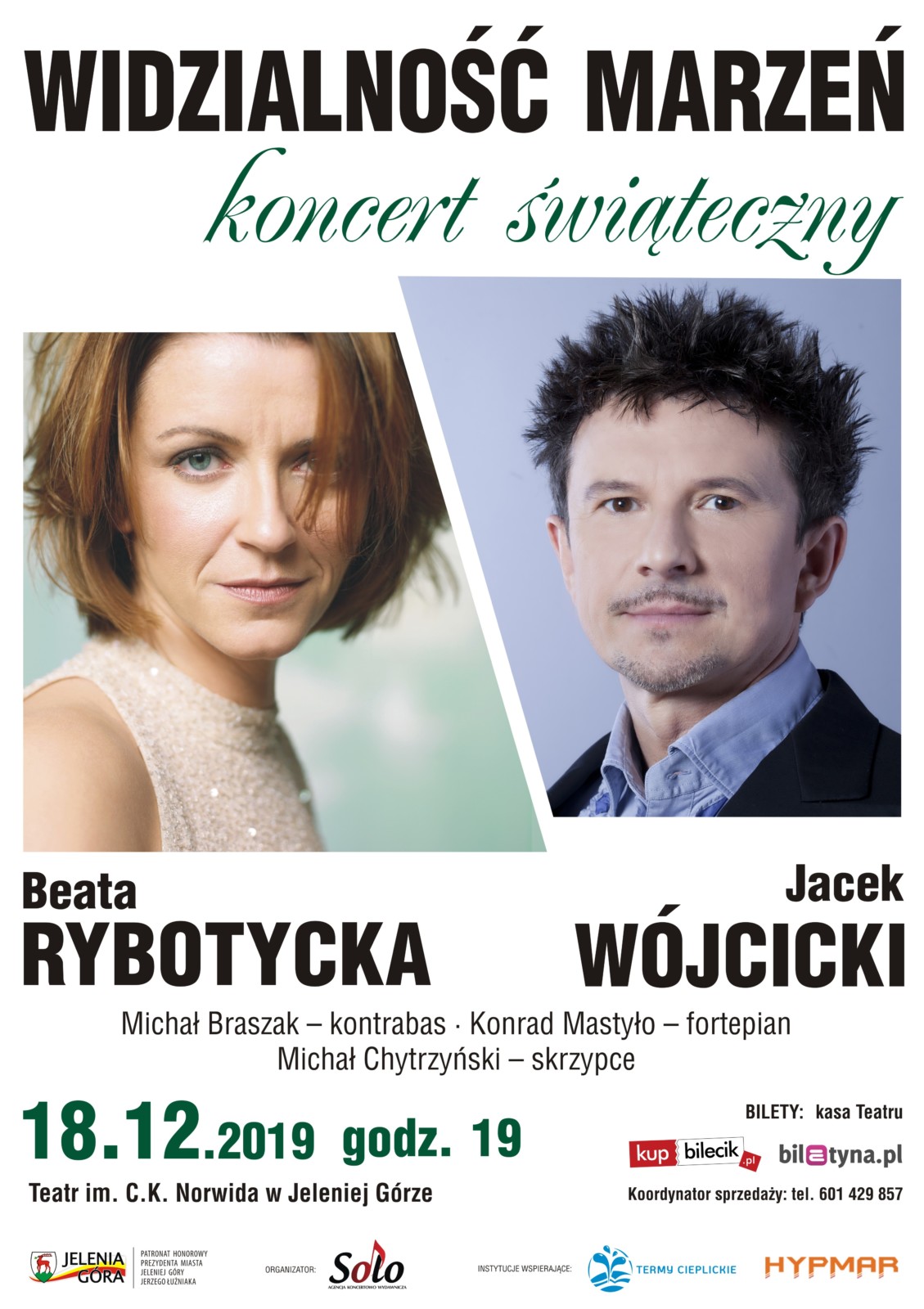 WIDZIALNOŚĆ MARZEŃ – koncert świąteczny