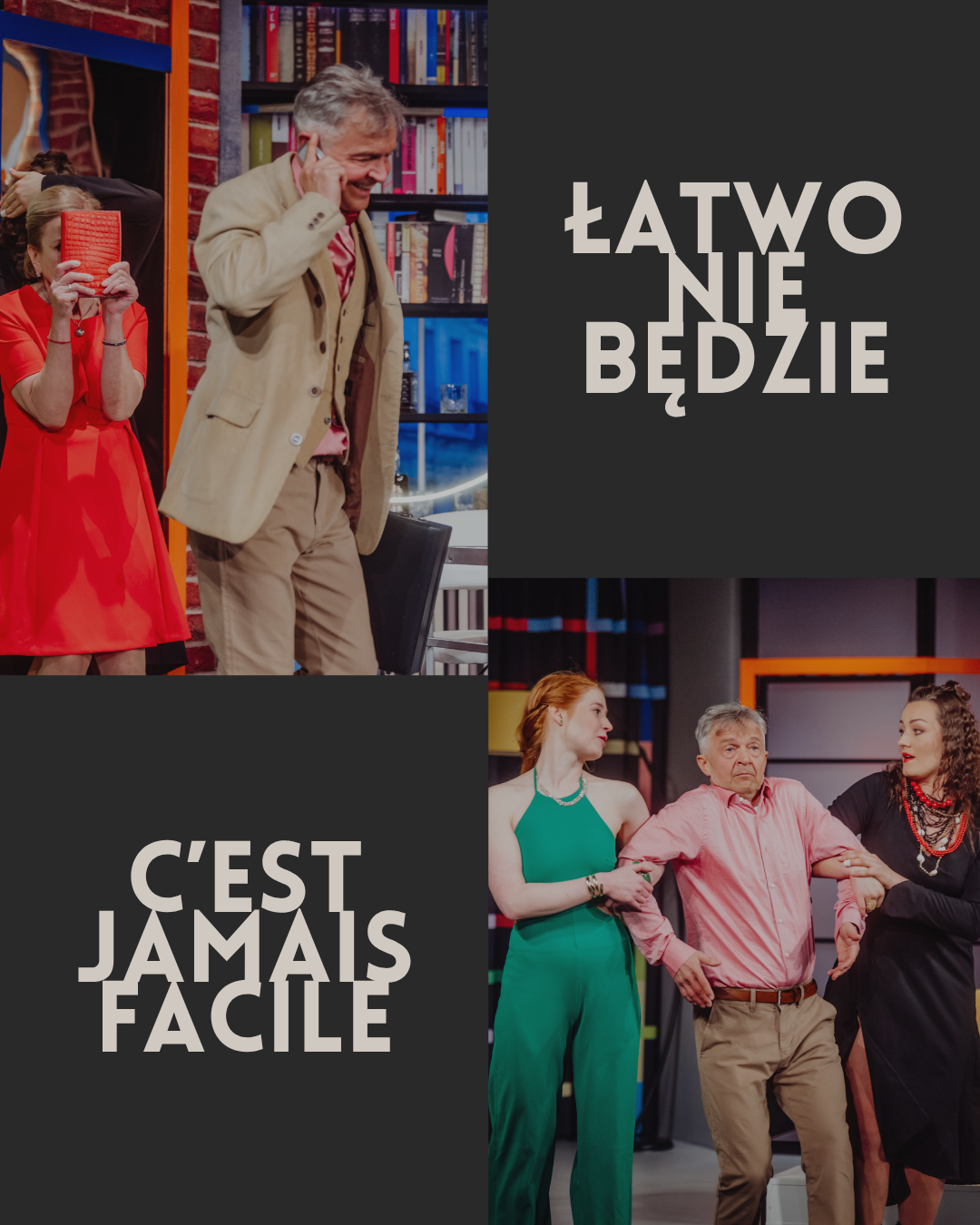 Zapraszamy na komedię „Łatwo nie będzie”