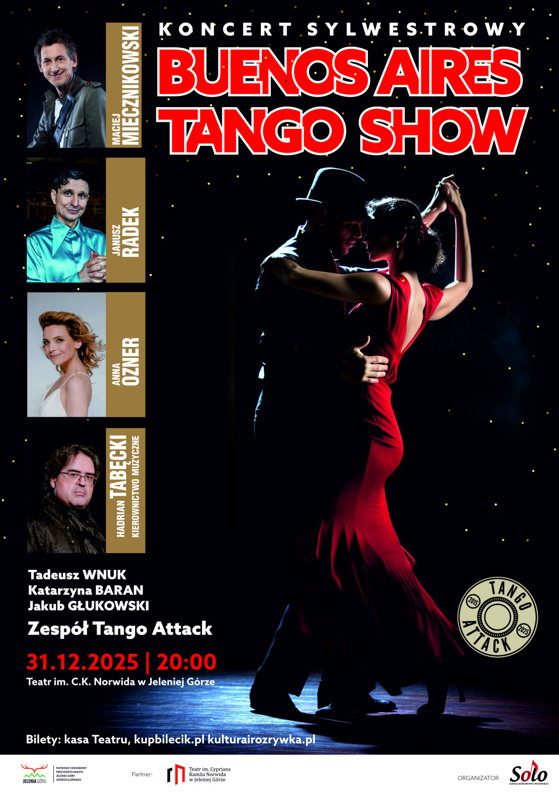 Koncert Sylwestrowy Buenos Aires Tango Show